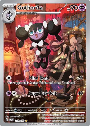 Gothorita 213/193 - Holofoil SV02 Paldea Evolved - Illustration Rare