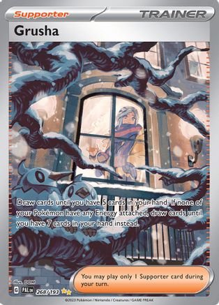 Grusha 268/193 - Holofoil SV02 Paldea Evolved - Special Illustration Rare
