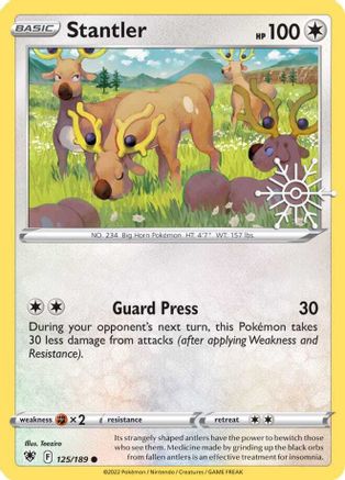 Stantler (Holiday Calendar) 125/189 - Holofoil Miscellaneous Cards & Products - Common