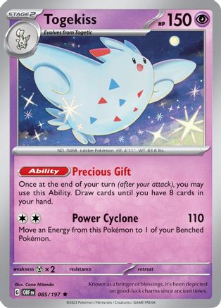 Togekiss 085 Deck Exclusives - Rare