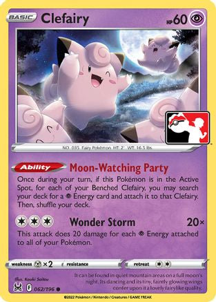 Clefairy 062 Prize Pack Series Cards - Common