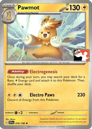 Pawmot 076/198 Prize Pack Series Cards - Rare