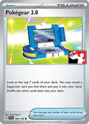 Pokegear 3.0 186 Prize Pack Series Cards - Common