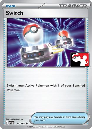 Switch 194/198 - Holofoil Prize Pack Series Cards - Common