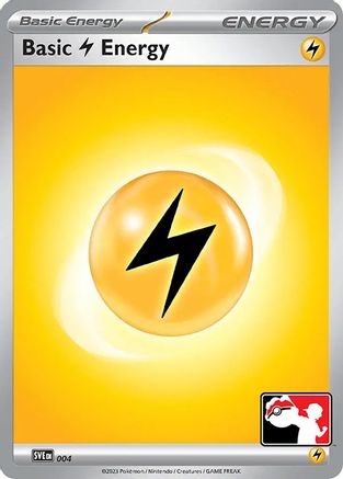 Basic Lightning Energy 004 - Holofoil Prize Pack Series Cards - Common