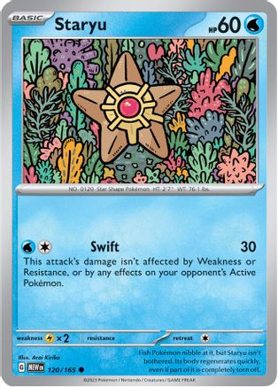 Staryu 120 SV Scarlet & Violet 151 - Common