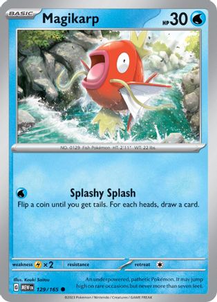 Magikarp 129 SV Scarlet & Violet 151 - Common