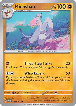 Mienshao 097/182 SV04 Paradox Rift - Uncommon
