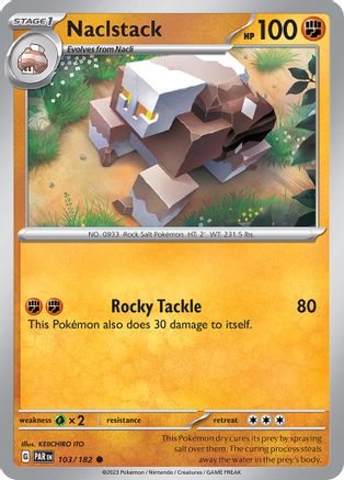 Naclstack 103 - Reverse Holofoil SV04 Paradox Rift - Common