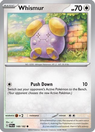 Whismur 148 SV04 Paradox Rift - Common