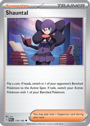 Shauntal 174 - Reverse Holofoil SV04 Paradox Rift - Uncommon