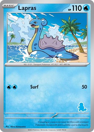Lapras My First Battle - Unconfirmed