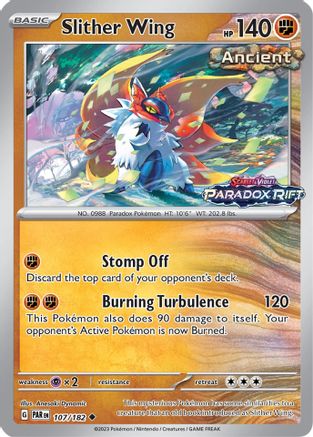 Slither Wing (Store Exclusive Promo) 107/182 - Reverse Holofoil Miscellaneous Cards & Products - Promo