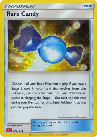 Rare Candy (CLC) 024 - Holofoil Trading Card Game Classic - Classic Collection