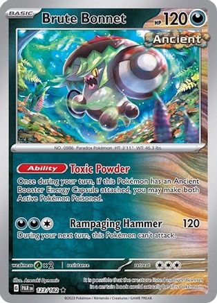 Brute Bonnet (Cosmos Holo) 123/182 - Holofoil Miscellaneous Cards & Products - Rare