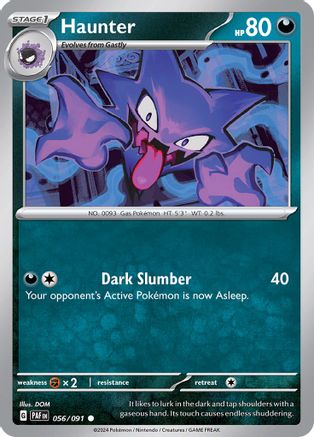 Haunter 056 SV Paldean Fates - Common