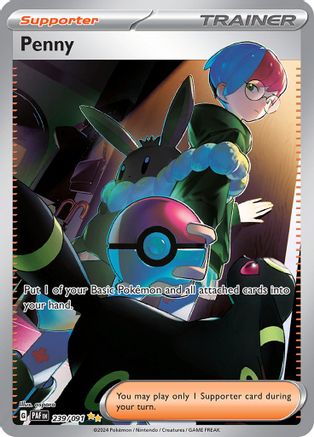 Penny 239 - Holofoil SV Paldean Fates - Special Illustration Rare