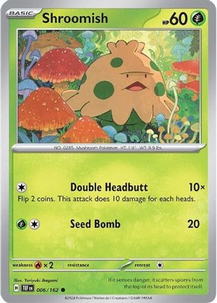 Shroomish 006 SV05 Temporal Forces - Common