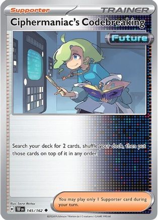 Ciphermaniac's Codebreaking 145/162 SV05 Temporal Forces - Uncommon