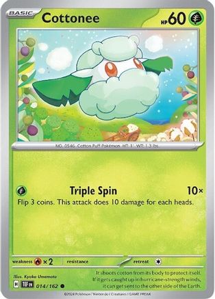Cottonee 014 SV05 Temporal Forces - Common