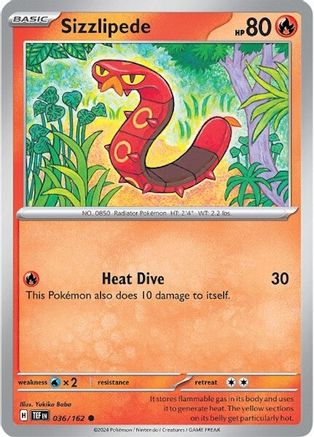 Sizzlipede 036 SV05 Temporal Forces - Common