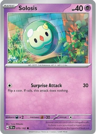 Solosis 070 - Reverse Holofoil SV05 Temporal Forces - Common