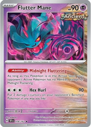 Flutter Mane 078 - Holofoil SV05 Temporal Forces - Rare