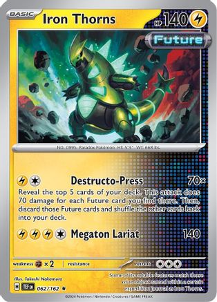 Iron Thorns 062/162 Deck Exclusives - Rare