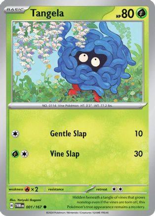 Tangela 001 SV06 Twilight Masquerade - Common