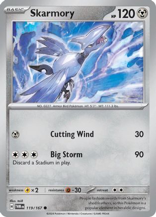 Skarmory 119 SV06 Twilight Masquerade - Common