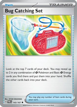 Bug Catching Set 143 - Reverse Holofoil SV06 Twilight Masquerade - Uncommon