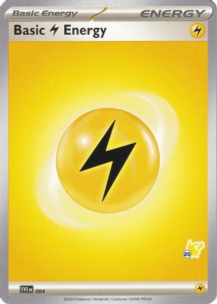 Basic Lightning Energy - Pikachu 20 Battle Academy 2024 - Common