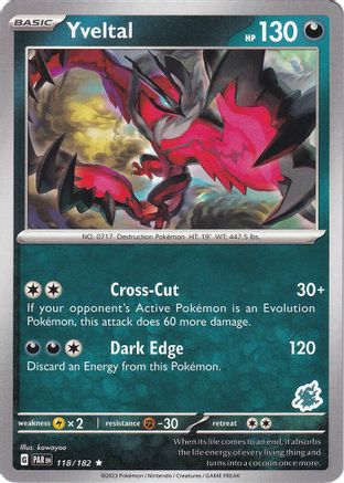 Yveltal - Darkrai Deck Battle Academy 2024 - Rare