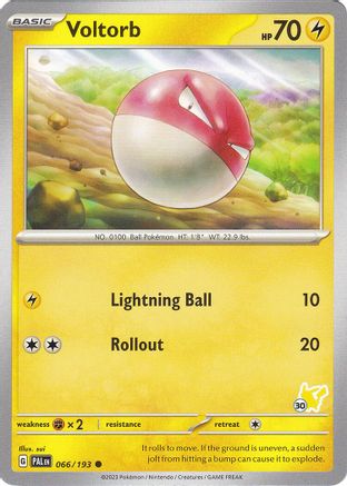Voltorb - Pikachu 30 Battle Academy 2024 - Common