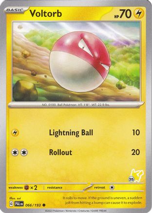 Voltorb - Pikachu 55 Battle Academy 2024 - Common