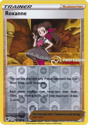 Roxanne (2022) 150/189 - Reverse Holofoil Professor Program Promos - Promo