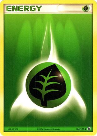 Grass Energy - 104/109 (No E-Reader)/109 Deck Exclusives - Common