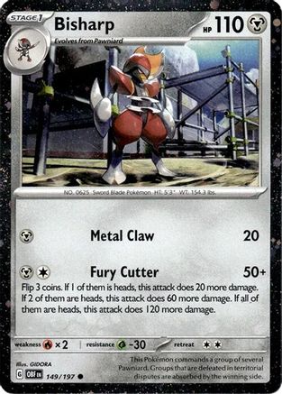 Bisharp (Cosmos Holo) 149/197 - Holofoil Miscellaneous Cards & Products - Promo