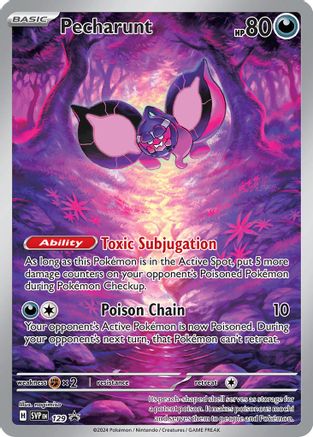 Pecharunt 129 - Holofoil SV Scarlet & Violet Promo Cards - Promo