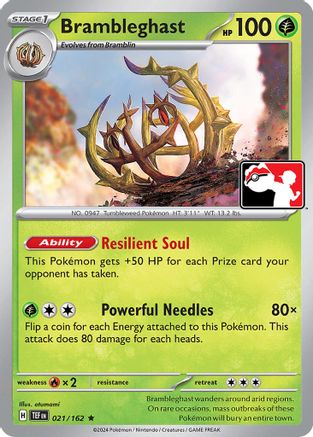 Brambleghast 021 Prize Pack Series Cards - Rare