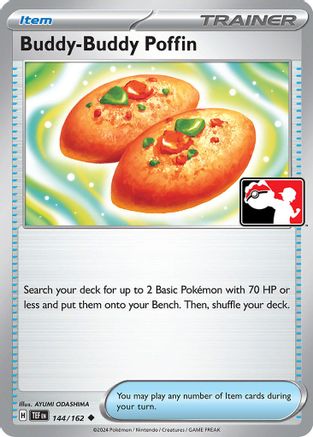 Buddy-Buddy Poffin 144 - Holofoil Prize Pack Series Cards - Uncommon