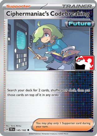 Ciphermaniac's Codebreaking 145 Prize Pack Series Cards - Uncommon