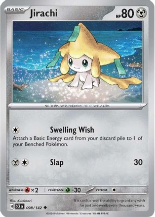 Jirachi 098 SV07 Stellar Crown - Uncommon