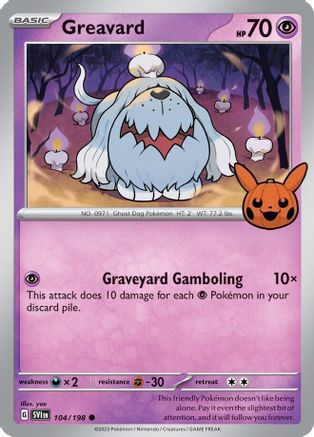 Greavard 042 Trick or Trade BOOster Bundle 2024 - Common