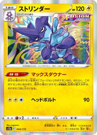 Toxtricity - 044/172 (044/172) - S12a VSTAR Universe Holofoil