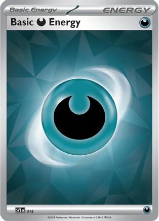 Basic Darkness Energy 015 - Holofoil SVE Scarlet & Violet Energies - Common