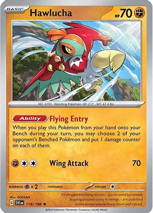Hawlucha 118 Deck Exclusives - Rare