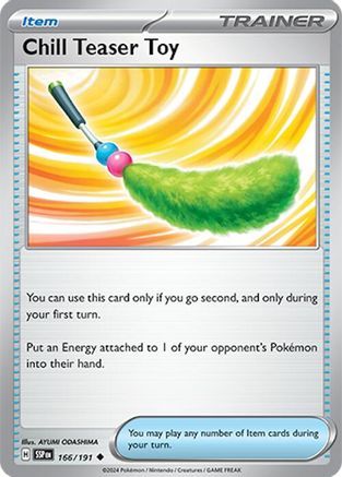 Chill Teaser Toy 166 SV08 Surging Sparks - Uncommon