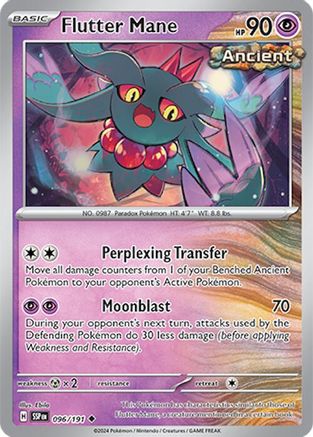 Flutter Mane 096 SV08 Surging Sparks - Uncommon