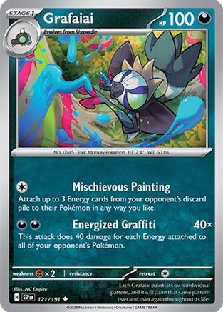 Grafaiai 121 SV08 Surging Sparks - Uncommon